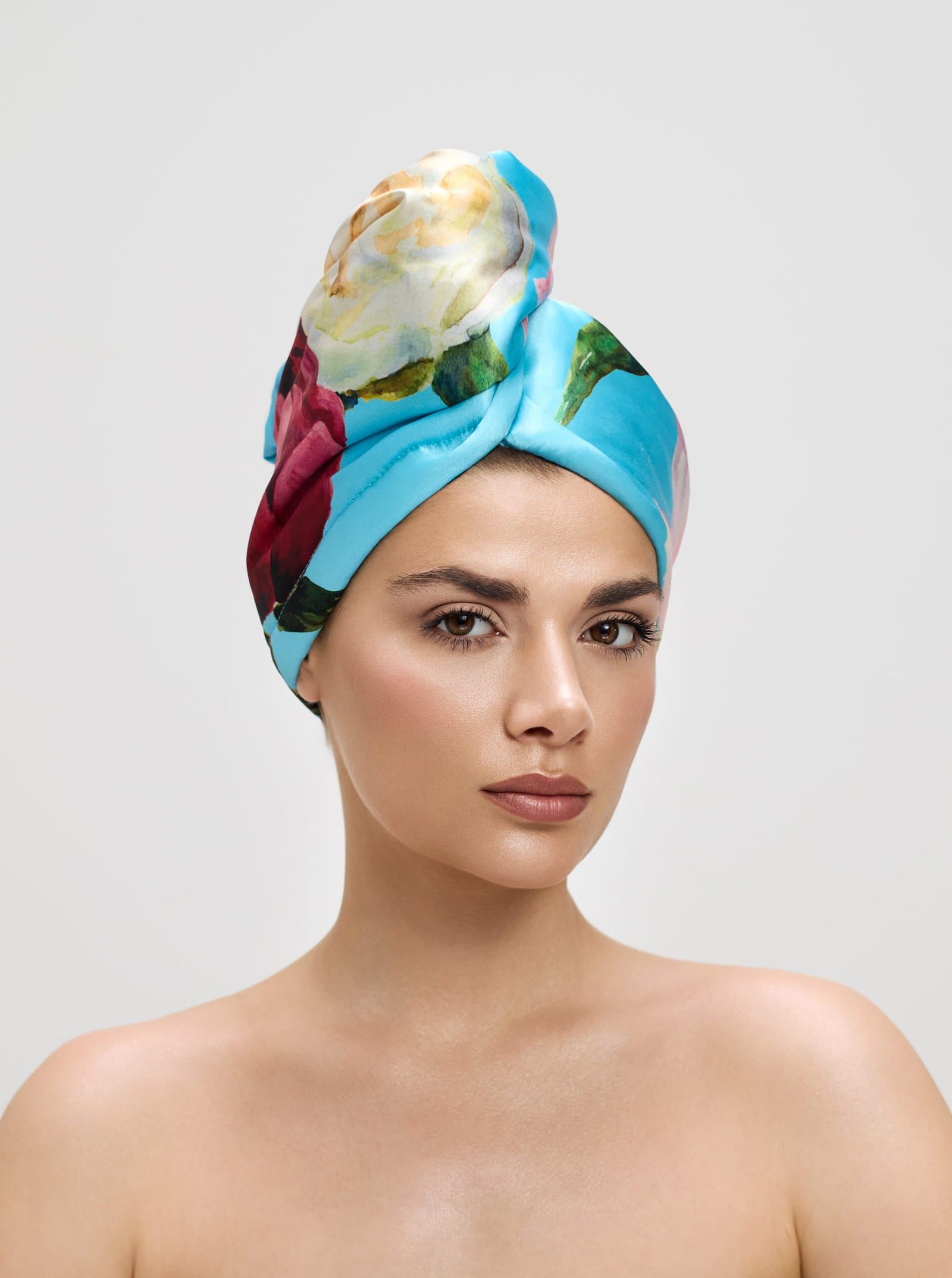 Turbante Bozhur de La Cocona, turbantes de satén para el pelo
